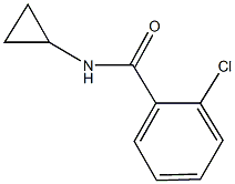 2-chloro-N-cyclopropylbenzamide Struktur