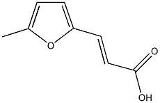 3-(5-methyl-2-furyl)acrylic acid Struktur