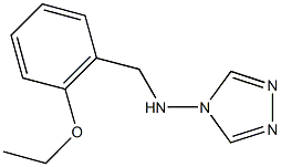 N-(2-ethoxybenzyl)-N-(4H-1,2,4-triazol-4-yl)amine Struktur