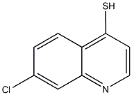 7-chloro-4-quinolinethiol Struktur