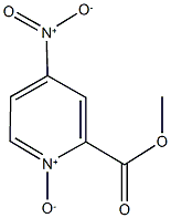 methyl 4-nitro-2-pyridinecarboxylate 1-oxide Struktur