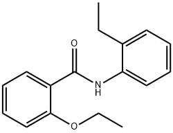 2-ethoxy-N-(2-ethylphenyl)benzamide Struktur