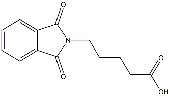 5-(1,3-dioxo-1,3-dihydro-2H-isoindol-2-yl)pentanoic acid Struktur