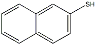 2-naphthyl hydrosulfide Struktur