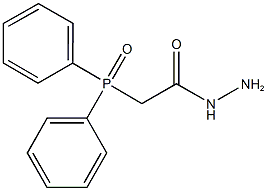 2-(diphenylphosphoryl)acetohydrazide Struktur