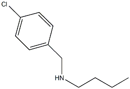 N-butyl-N-(4-chlorobenzyl)amine Struktur