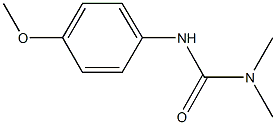 N'-(4-methoxyphenyl)-N,N-dimethylurea Struktur