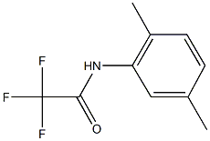 N-(2,5-dimethylphenyl)-2,2,2-trifluoroacetamide Struktur