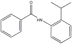 N-(2-isopropylphenyl)benzamide Struktur