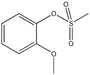 2-methoxyphenyl methanesulfonate Structure