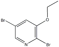 2,5-dibromopyridin-3-yl ethyl ether Struktur