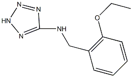 N-(2-ethoxybenzyl)-N-(2H-tetraazol-5-yl)amine Struktur