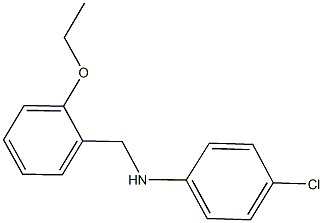 N-(4-chlorophenyl)-N-(2-ethoxybenzyl)amine Struktur