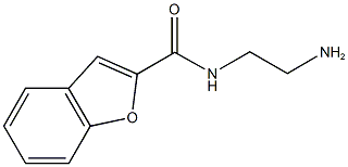 N-(2-aminoethyl)-1-benzofuran-2-carboxamide Struktur