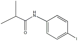 N-(4-iodophenyl)-2-methylpropanamide Struktur