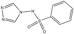 N-(4H-1,2,4-triazol-4-yl)benzenesulfonamide Struktur