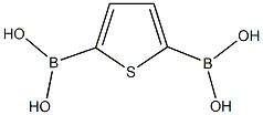 5-(dihydroxyboryl)-2-thienylboronic acid Struktur