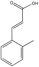 3-(2-methylphenyl)acrylic acid Struktur