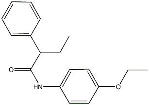 N-(4-ethoxyphenyl)-2-phenylbutanamide Struktur