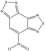 4-nitro[1,2,5]thiadiazolo[3,4-e][2,1,3]benzothiadiazole Struktur