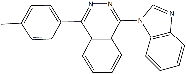 1-(1H-benzimidazol-1-yl)-4-(4-methylphenyl)phthalazine Struktur