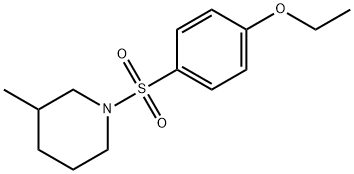 1-[(4-ethoxyphenyl)sulfonyl]-3-methylpiperidine Struktur