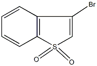 1,1-dioxide-3-bromothionaphtene Struktur