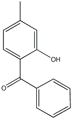 (2-hydroxy-4-methylphenyl)(phenyl)methanone Struktur