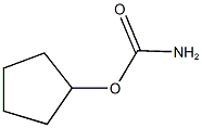 cyclopentyl carbamate Struktur