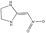 2-(nitromethylene)imidazolidine Struktur