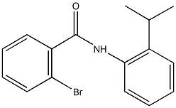 2-bromo-N-(2-isopropylphenyl)benzamide Struktur