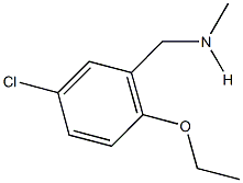 N-(5-chloro-2-ethoxybenzyl)-N-methylamine Struktur