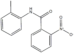 2-nitro-N-(2-methylphenyl)benzamide Struktur