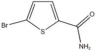 5-bromo-2-thiophenecarboxamide Struktur