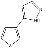 5-thien-3-yl-1H-pyrazole Struktur