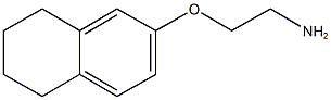 2-(5,6,7,8-tetrahydro-2-naphthalenyloxy)ethylamine Struktur