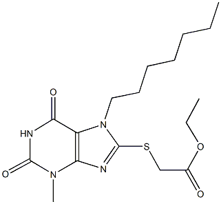 ethyl 7-dihydro-1H-purine-2,6-dione Struktur