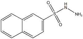 2-naphthalenesulfonohydrazide Struktur