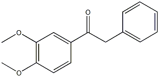 1-(3,4-dimethoxyphenyl)-2-phenylethanone Struktur