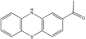 1-(10H-phenothiazin-2-yl)ethanone Struktur