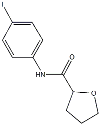 N-(4-iodophenyl)tetrahydro-2-furancarboxamide Struktur