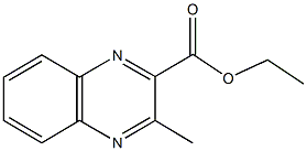 ethyl 3-methyl-2-quinoxalinecarboxylate Struktur