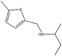 N-(sec-butyl)-N-[(5-methyl-2-thienyl)methyl]amine Struktur