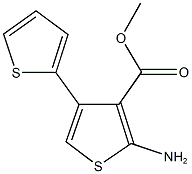 methyl 2-amino-2',4-bithiophene-3-carboxylate Struktur