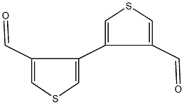 3,3'-diformyl-4,4'-bithiophene Struktur