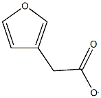 3-furylacetate Struktur