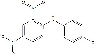 N-(4-chlorophenyl)-2,4-dinitroaniline Struktur