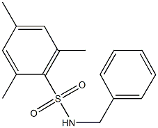 N-benzyl-2,4,6-trimethylbenzenesulfonamide Struktur