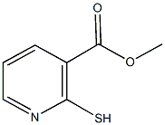 methyl 2-sulfanylnicotinate Struktur