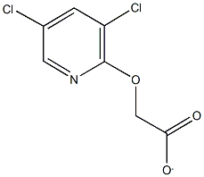 [(3,5-dichloropyridin-2-yl)oxy]acetate Struktur